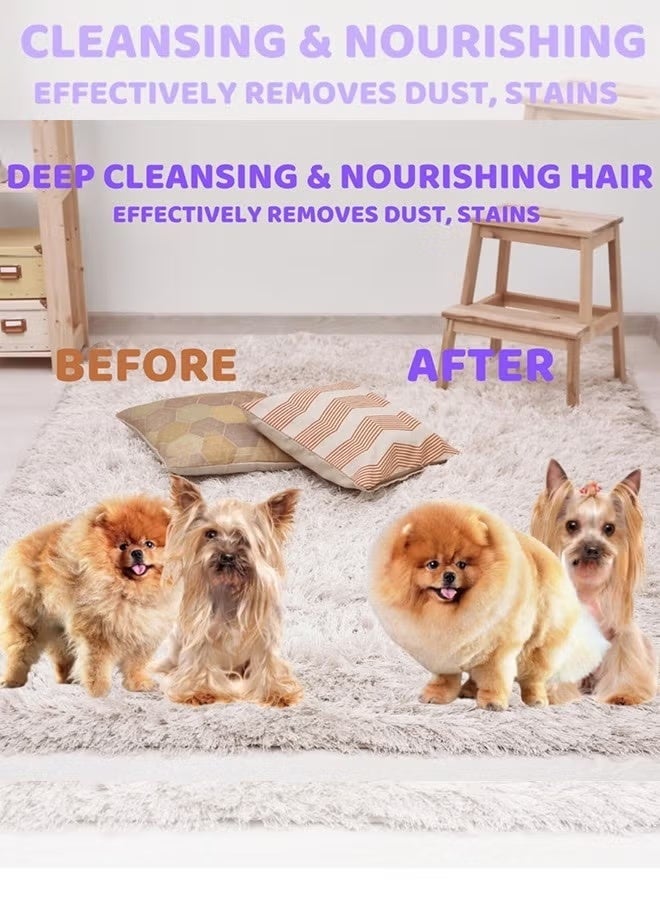 PapiSouk 10 PCS Pet Cleaning Wipes Gloves,Pet Deodorizing Wipes for Dogs Cats,Unscented Bathing Wipes for Dog/Cat, Pet Grooming Gloves Wipes for Daily and Travel Use - Image 2