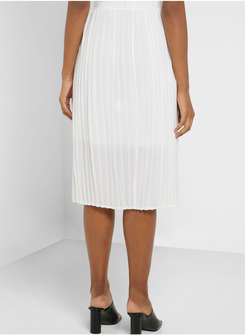 ELLA - A Line Printed Skirt - Image 1
