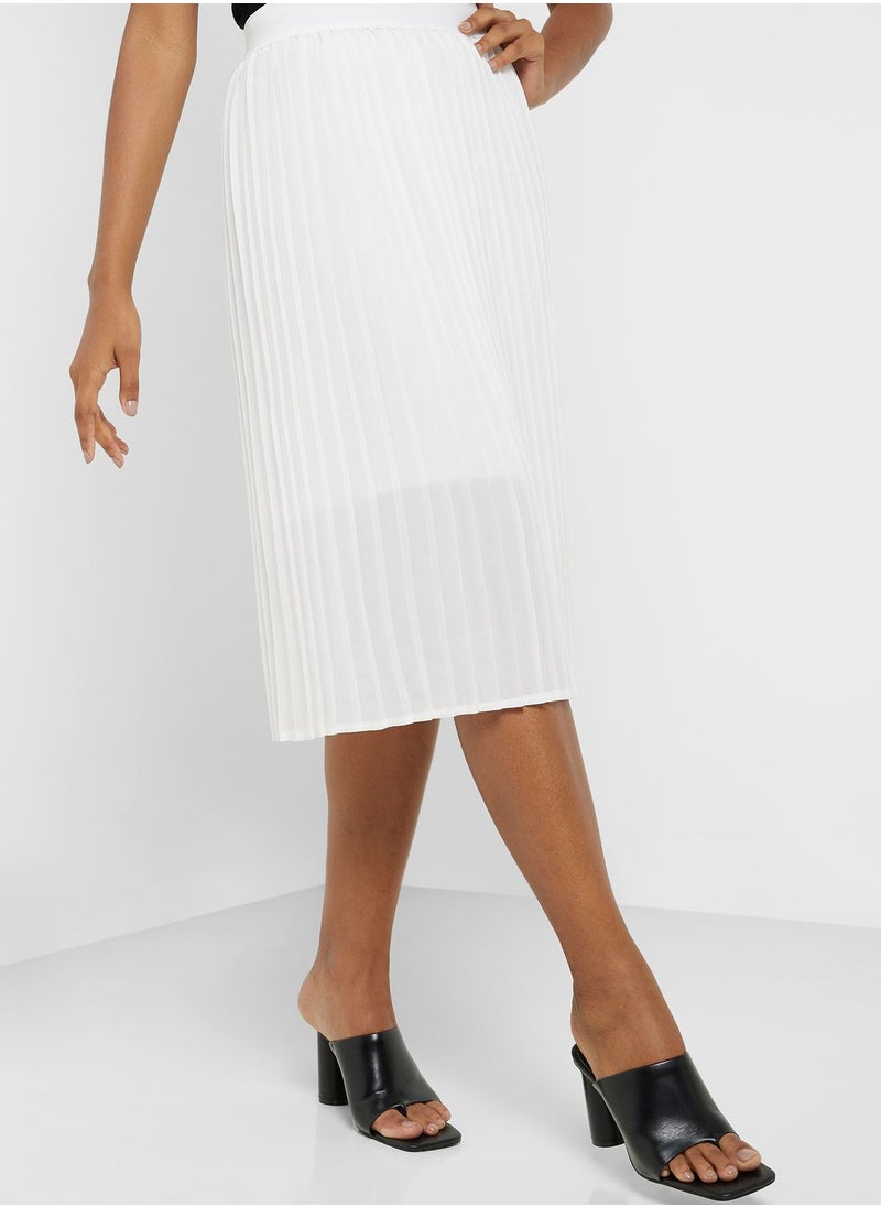 ELLA - A Line Printed Skirt - Image 1