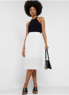 A Line Printed Skirt