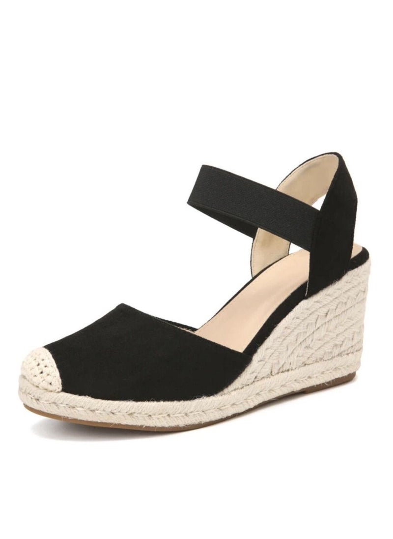 Generic - Cap Toe  Espadrille Wedges - Image 1