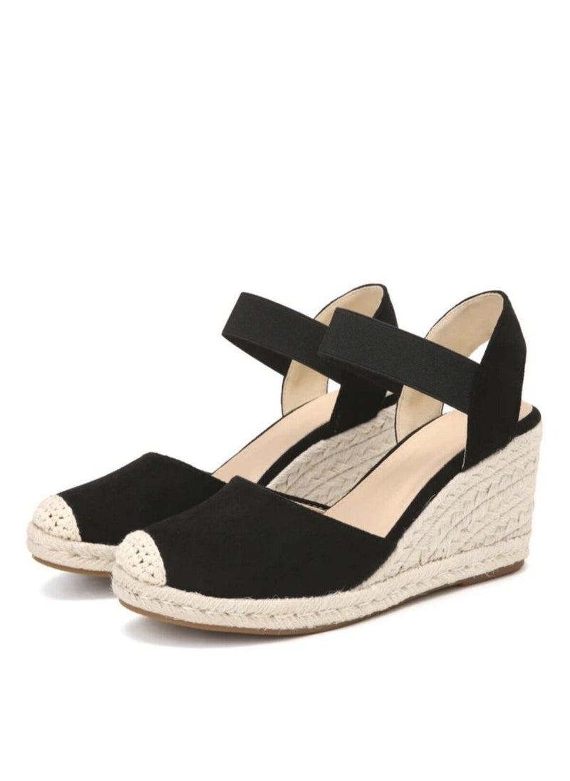 Generic - Cap Toe  Espadrille Wedges - Image 1