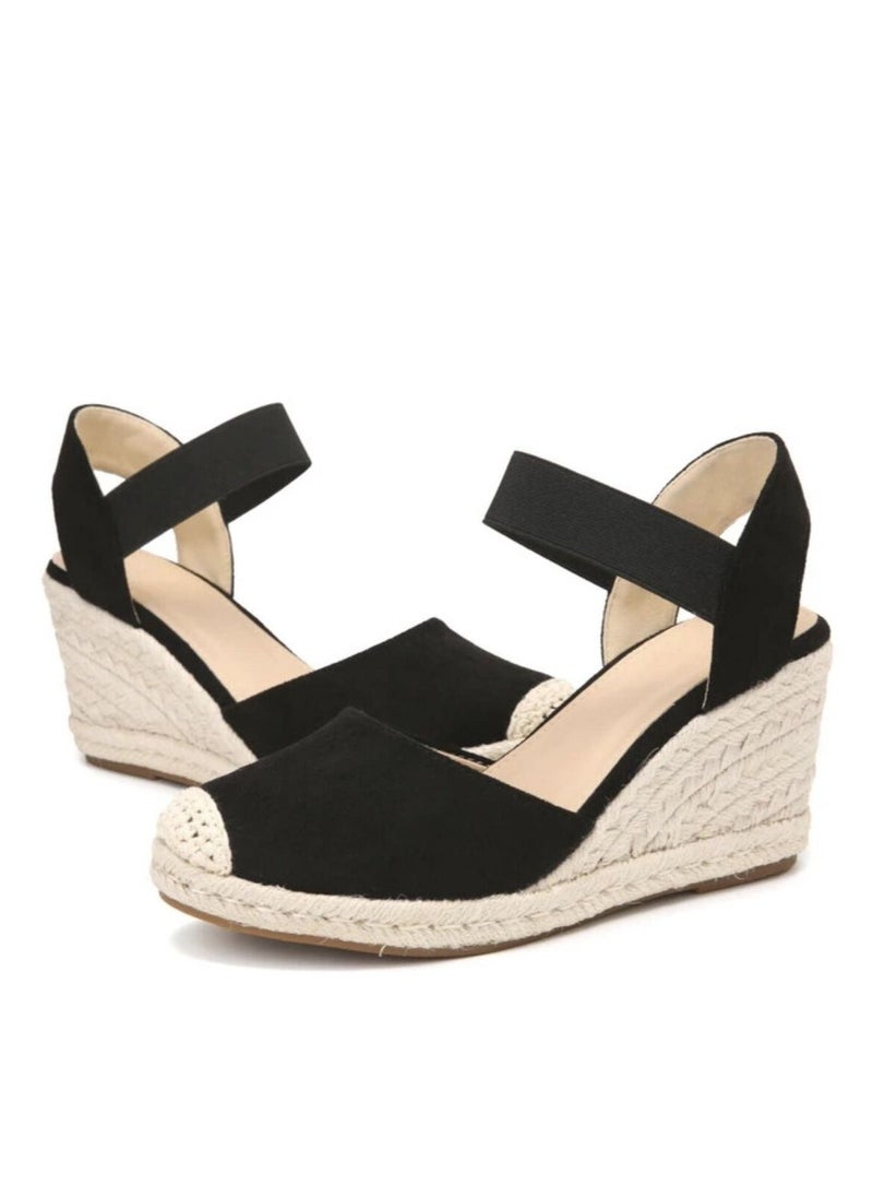 Generic - Cap Toe  Espadrille Wedges - Image 1