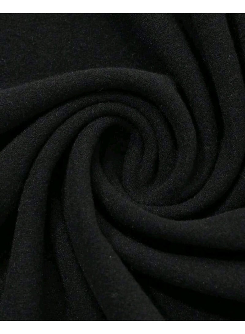 DAZY Women's Oblique Shoulder Tie-Strap Long Sleeve Solid Color Minimalist BLOUSE - Image 5