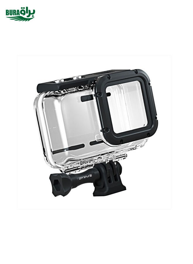 PULUZ 60m Underwater Depth Diving Case Waterproof Camera Housing for Insta360 ONE R 4K Wide-angle Edition(Transparent)