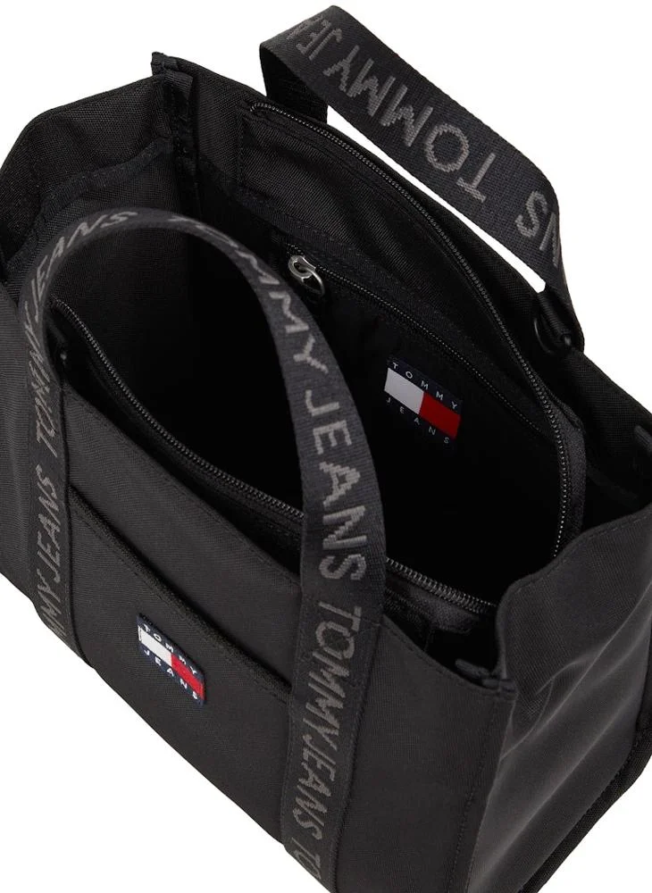 TOMMY JEANS Logo Detail Zip Over Tote