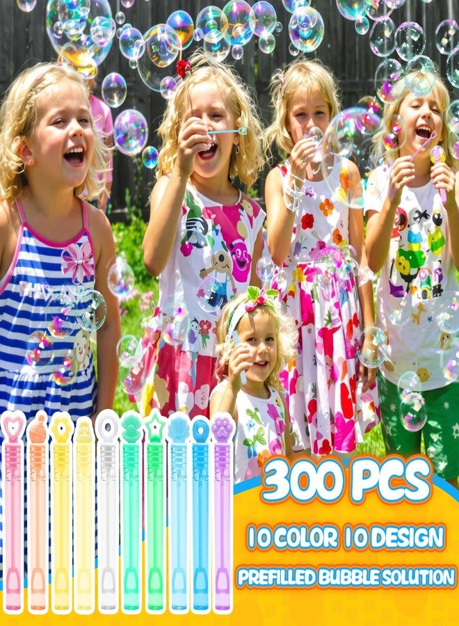 Cawiew Kids Bubble Party Favors, 300 Pack Mini Bubbles Bulk with Gift Box, Pastel Bubble Wand Sticks for Party Toys, Birthday Supplies, Wedding Decorations, Carnival Prizes, Goody Bag Fillers Stuffers - Image 4