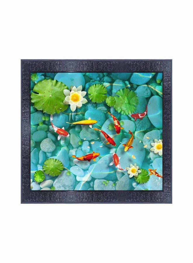 pnf Poster And Frames Fish Wall Painting With Acrylic Sheet | For Living Room, Bedroom | Home Decoration Item | Best Gifting Option (10 * 14inch,Multicolour,Synthetic) 28054 - Image 1