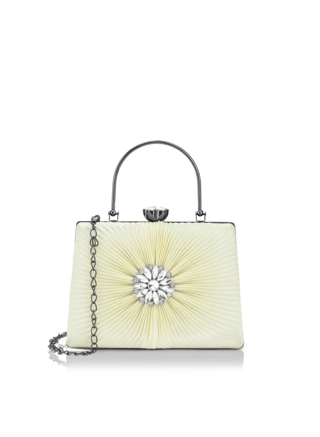 Lavie Women's Ray Framed Clutch (Gold Metalic)