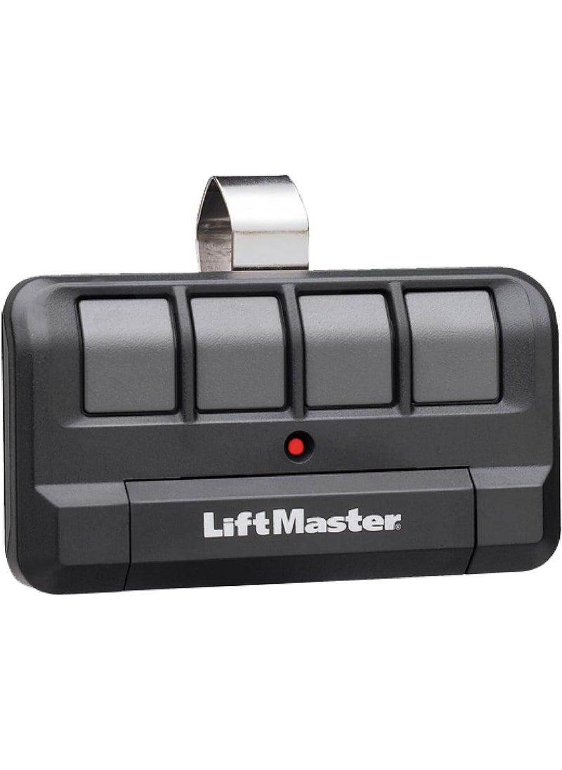 LiftMaster LiftMaster 894LT 4Button Learning Garage Door Opener Remote Control  with Visor Clip  Use with myQ App  Works with Up to 4 Doors  Learning Remote Garage Door Opener  Sends a New Code  1 Pack  - Image 1