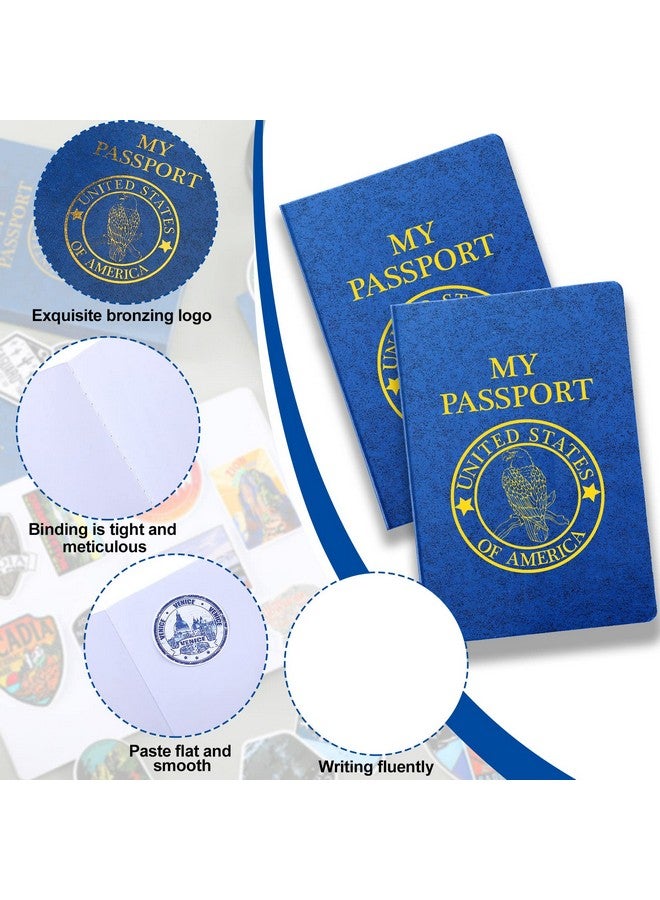Sureio كتاب ملصقات جواز السفر للأطفال مع ملصقات سفر متنوعة لألبومات القصاصات هدايا الحفلات ملصقات الجدران الفنون والحرف لوازم المدرسة جوائز الألعاب مجموعات للأولاد والبنات (174) - Image 4
