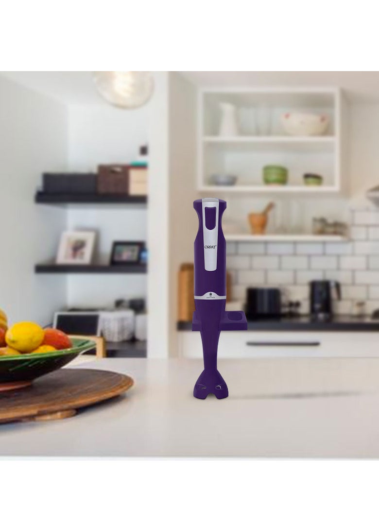 Orpat HHB-157E WOB Hand Blender 250W (Violet)  - Image 2