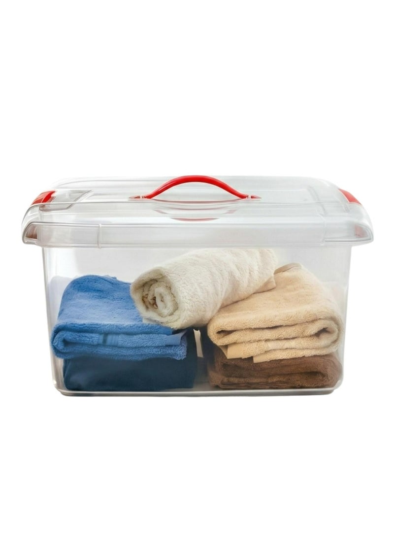 Khorshed Plast Maya Container Clear Storage Plastic Box 19 Liter - Image 1