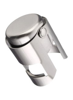 Y&D Champagne Bottle Stopper Bar Silver 5.5x3.5cm  - Image 3