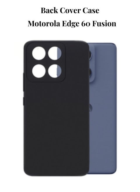 Ultra-Thin Slim Fit Phone Cases Soft Flexible TPU Matte Finish Coating Light Protective Back Cover for Motorola Edge 60 Fusion