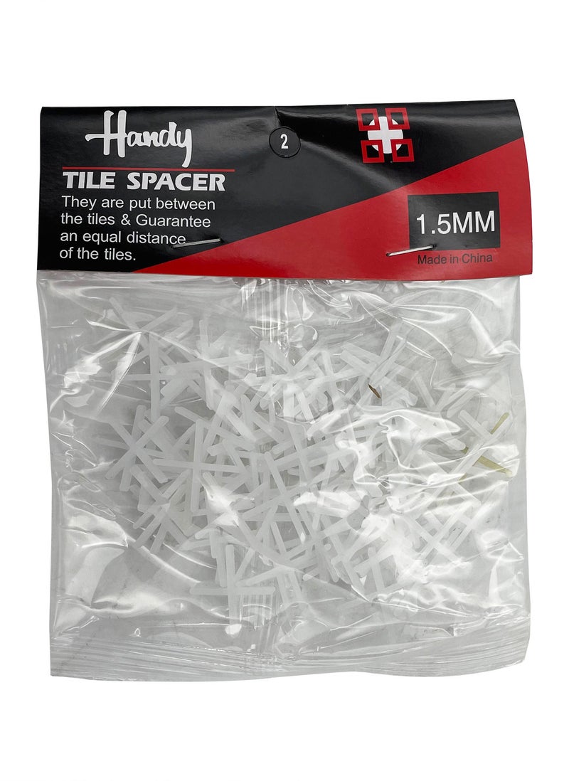 Handy 200 Packets Tile Spacer White - Image 1