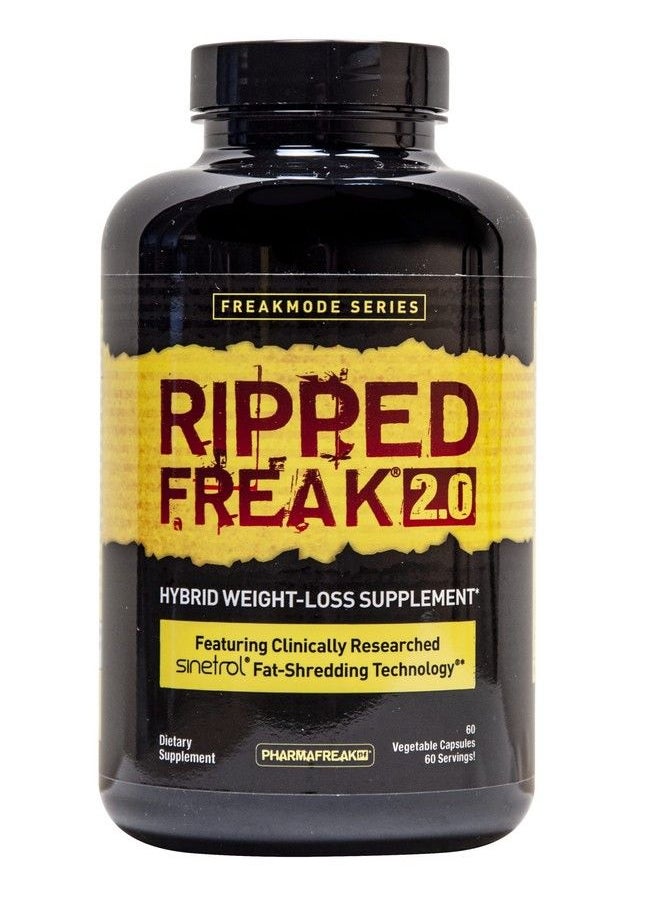 Pharmafreak - Ripped Freak 2.0 Hybrid Weight Loss Supplement Usa 60Ct - Image 1