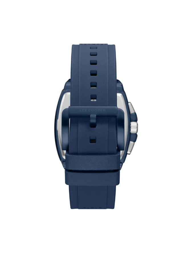 Lee Cooper Men's Silicone Multi Function Watch LC08081.999 - 43*52 mm