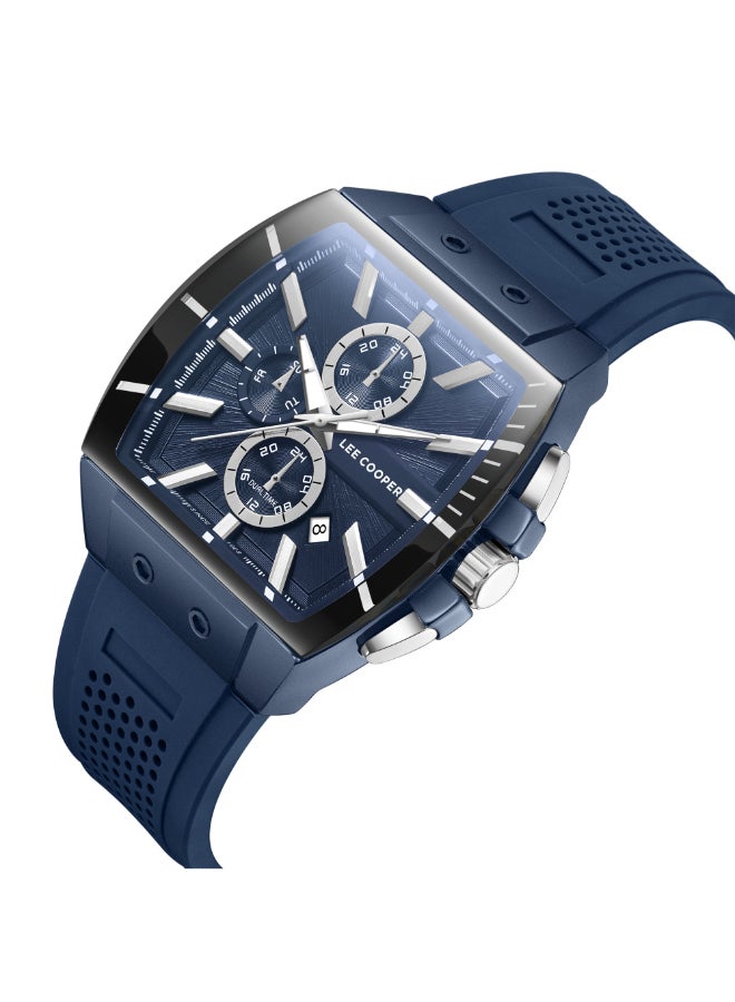 لي كوبر ساعة رجالية سيليكون متعددة الوظائف ٤٣*٥٢ مم - Image 4