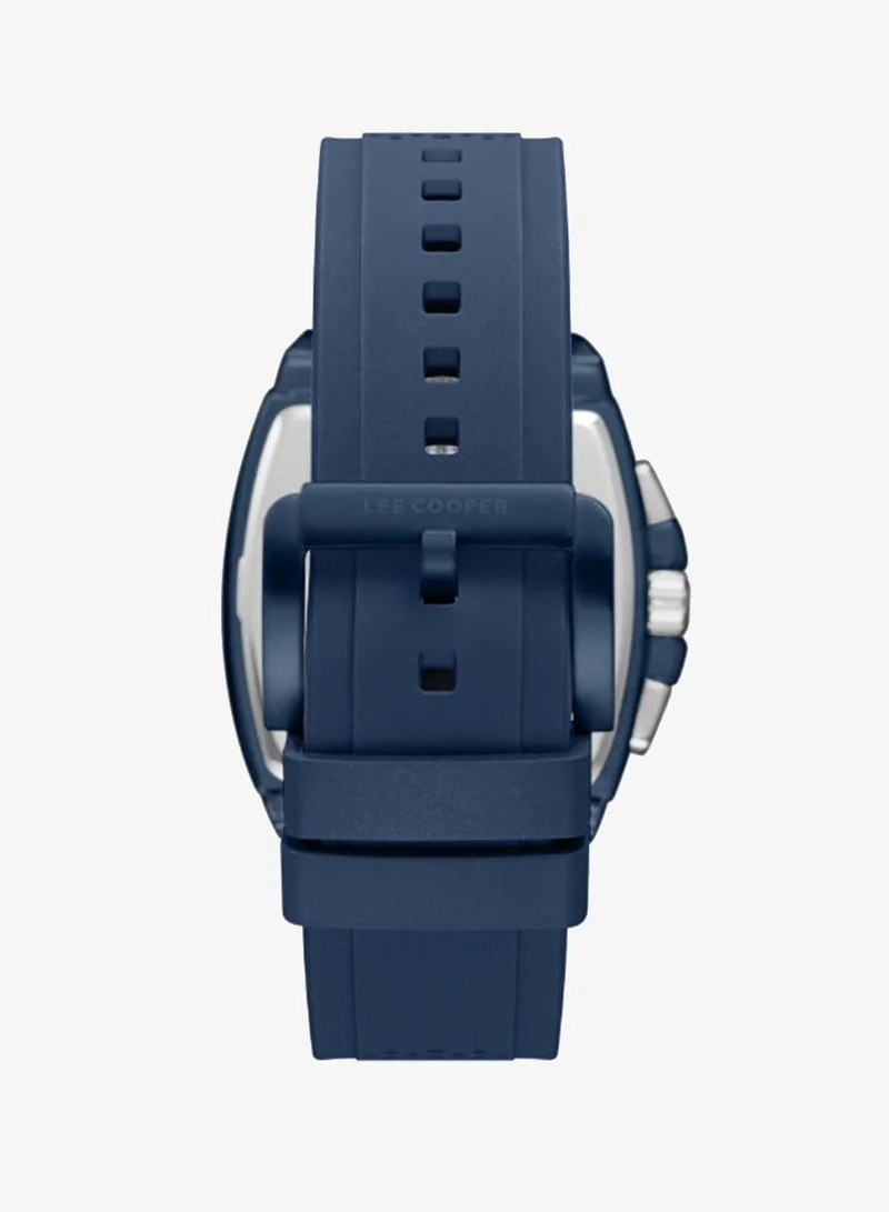 Lee Cooper Men's Silicone Multi Function Watch LC08081.999 - 43*52 mm