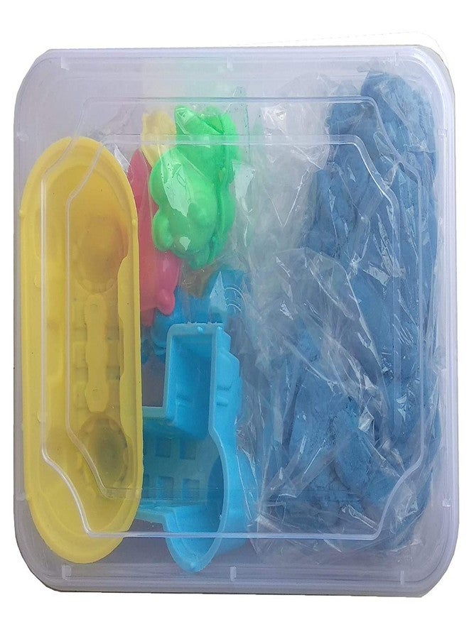 SEYROLIN Dries Sand Clay and Inflatable Tray in Air Tight Container. Moldable Indoor/Outdoor Play Sand Moldable Indoor/Outdoor Play Sand (1KG) - Image 4