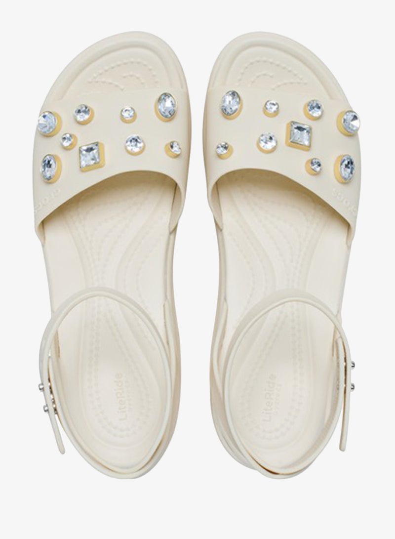 كروكس صنادل ويدج بحزام كاحل من بروكلين جيمز - Image 5