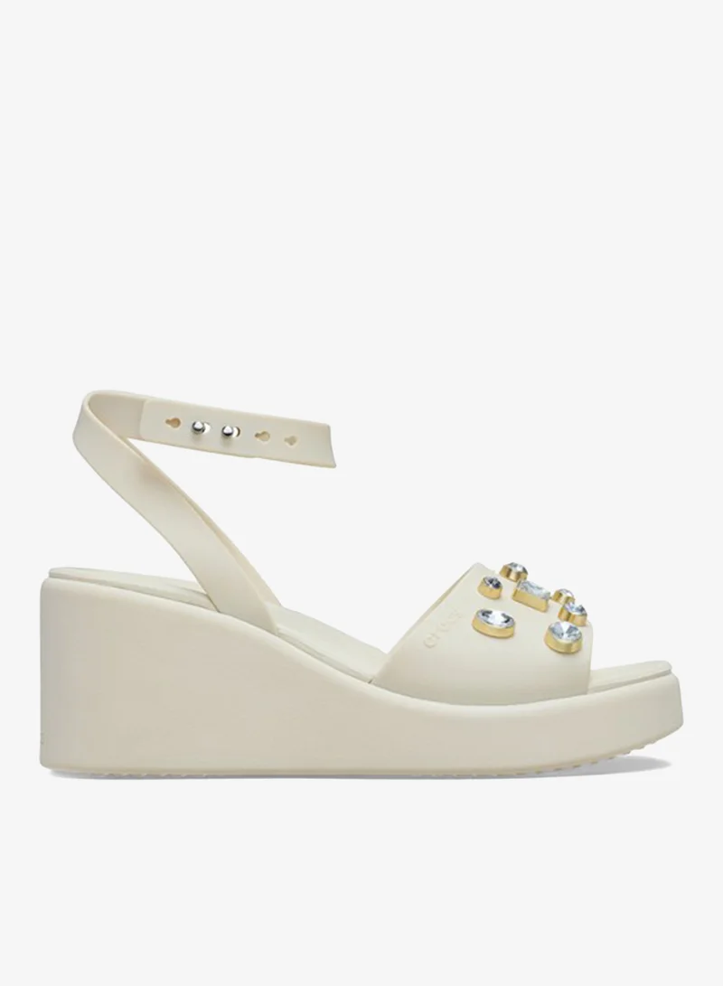 crocs Brooklyn Gems Ankle Strap Wedge Sandals