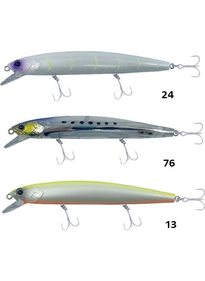 Kendo - D:killer's Minnow Haizoku 115F 15.8 gr Artificial Bait 76 - Image 1