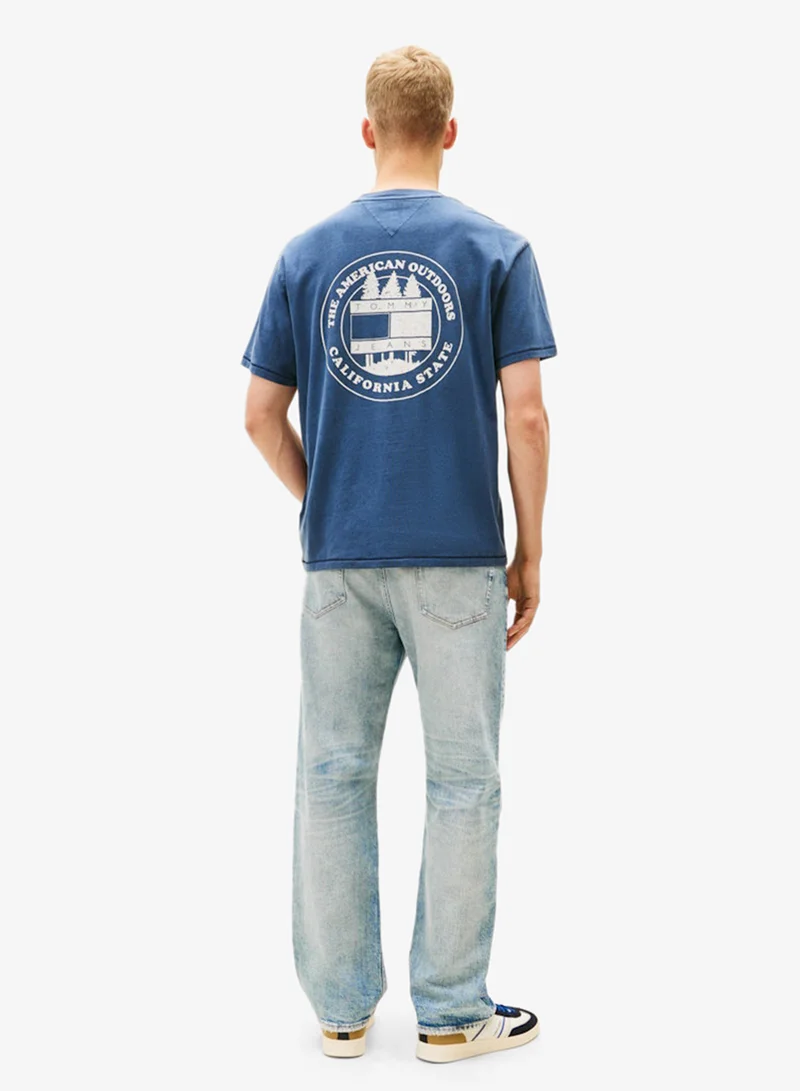 تومي جينز Outdoor Crew Neck T-Shirt