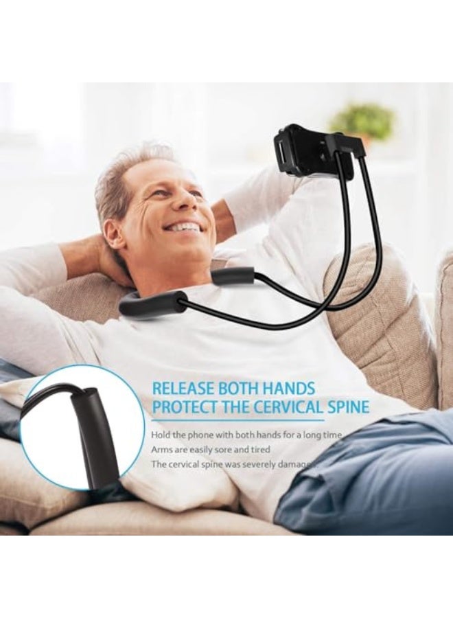 Bolivia's Multifunctional Phone Holder for Neck - DIY Shape Lazy Mobile Holder With 360° Rotation Gooseneck - Upgraded for Phones and Tablets  - Image 2