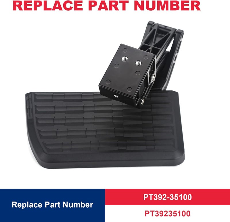 VASTAUTO Rear Bed Step for Toyota Tacoma 2012-2022 - Retractable Bumper Truck Tailgate Step - Image 2