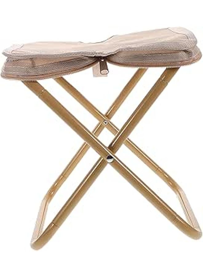 Oxford Folding Stool Ergonomic Portable Bench for Camping Hiking Outdoor Seating - Image 1