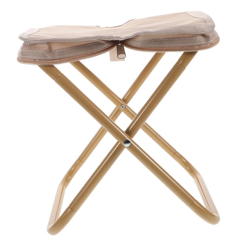 Oxford Folding Stool Ergonomic Portable Bench for Camping Hiking Outdoor Seating - Image 2