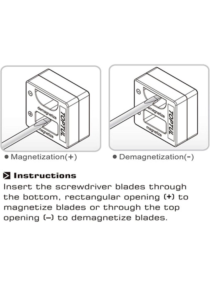 توبتول علبة شحن وتفريغ مغناطيس TOPTUL FWAM0505 - Image 2