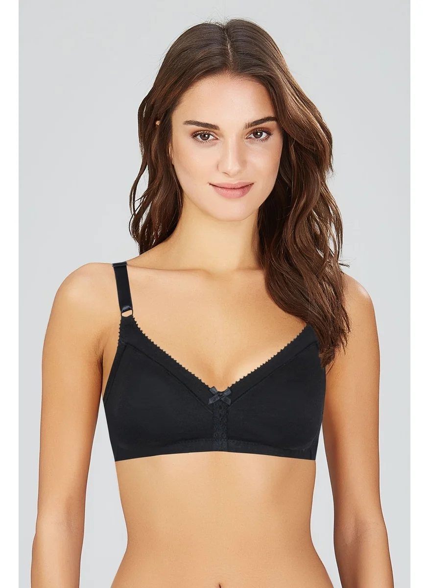 كوم Women Carol Cupless Wire-Free Seamless Cotton Bra