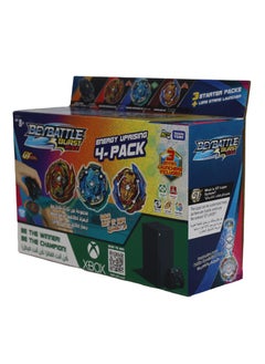 BEYBATTLE BURST Takara Tomy-Beyblade-Beybattle Burst-Energy Uprising 4-in-1 Pack D S5 | Beyblade Spinning Top with Launcher (Defense, Balance, & Attack) | Gift for Beyblade Lovers and Kids  - Image 3