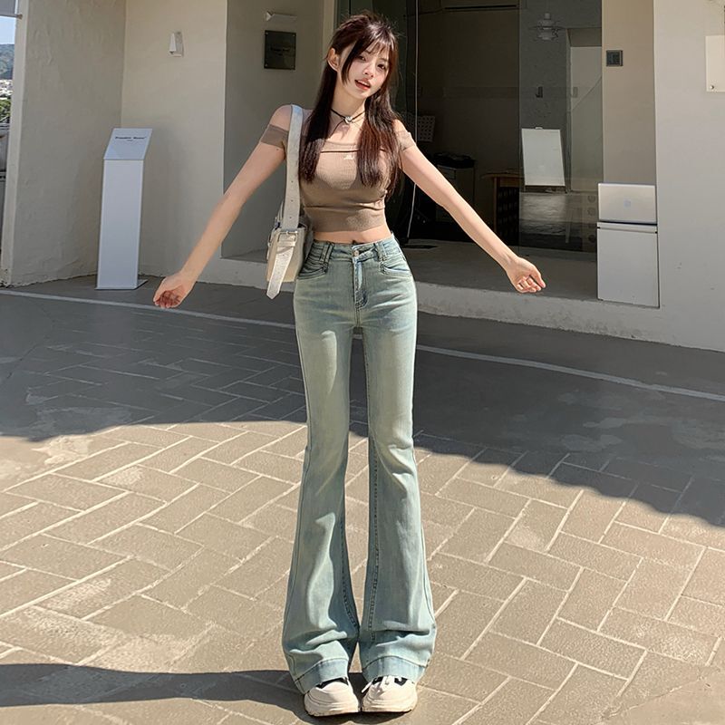 Unisex Classic Denim Jeans Loose Fit Daily Outdoor Wear - Image 1