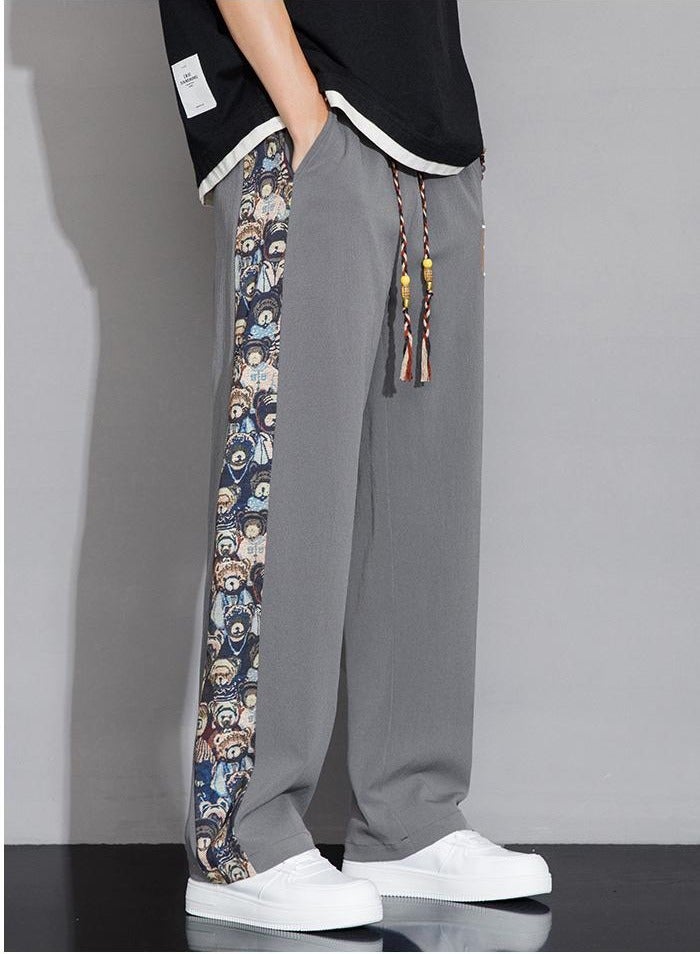 Fashionable Men's Easy To Match With Casual Straight Leg Pants  - Image 2