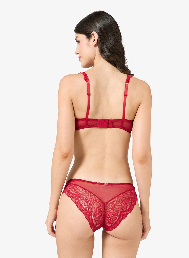 Ginger 2 PC Lace Lingerie Set - Image 4