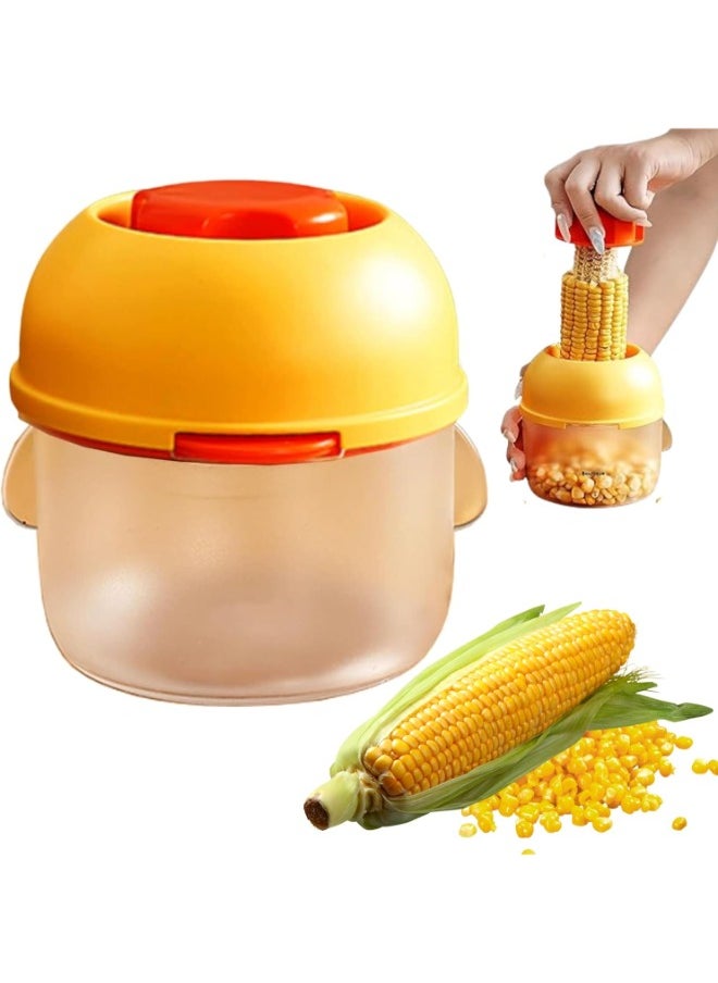 TOY GARDEN Multifunctional Manual Corn Thresher & Corn Cob Stripper Tool - Corn Cutter & Remover with Safety Grip - Ideal for Peeling Corn Kernels, Grinding Ginger & Garlic - Easy to Clean, Durable Des  - Image 1