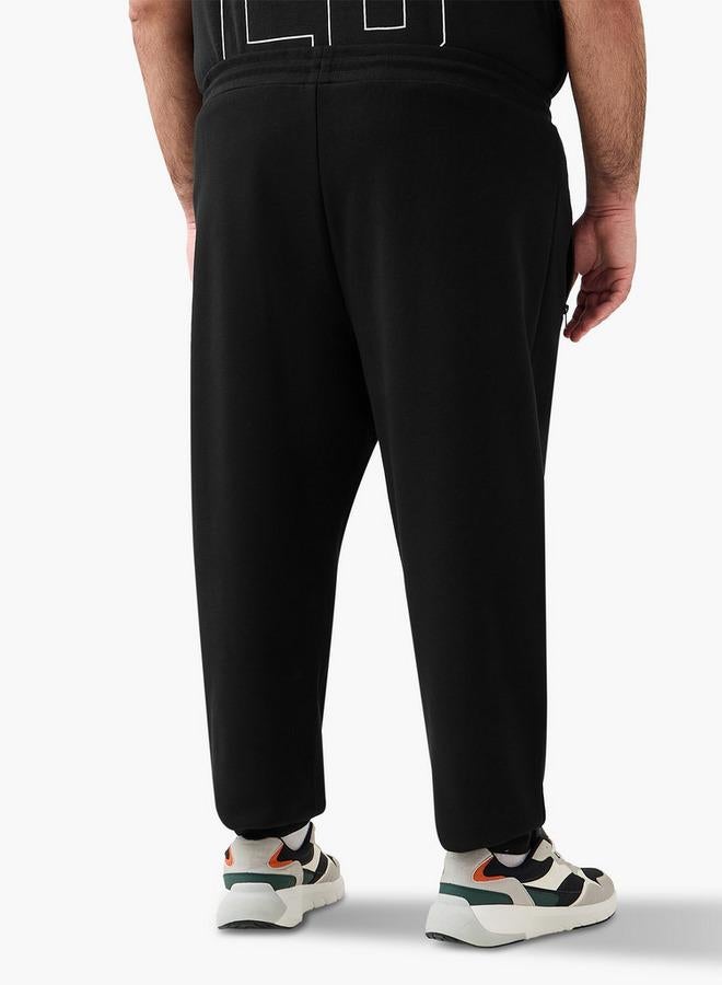 Maxim Men Regular Fit Joggers with Cut and Sew Detail - Image 3