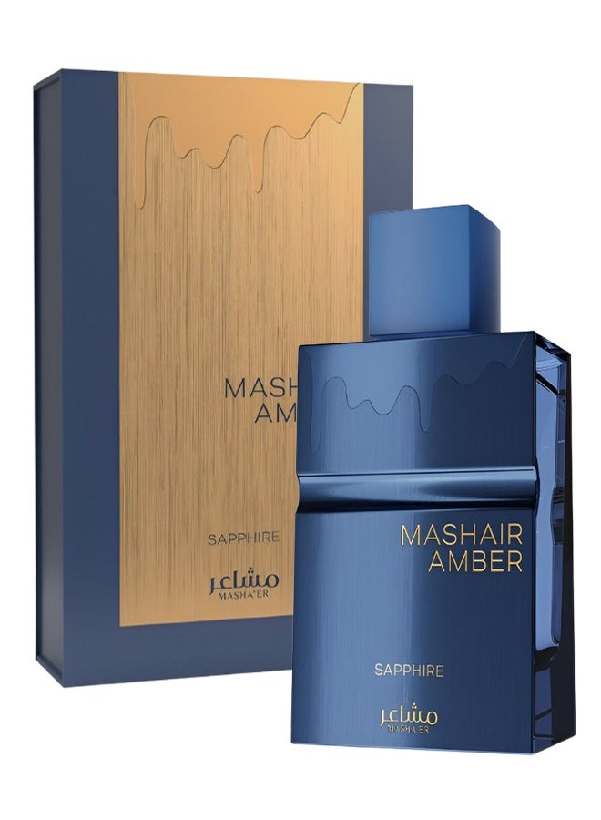 مشاعر 6 قطع عطر مشاعر عنبر سفاير للجنسين 100 مل - Image 2