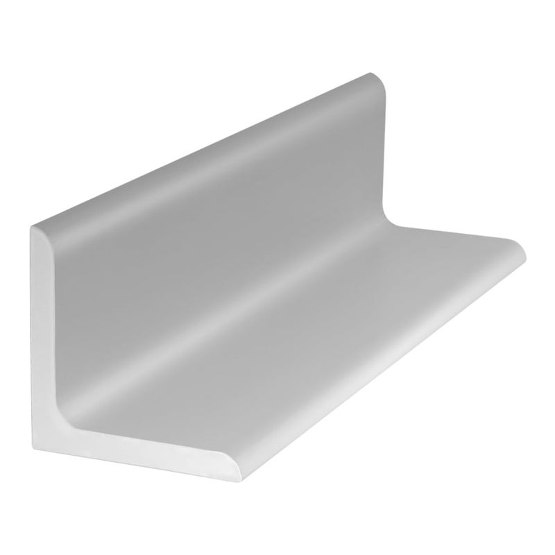 80/20 8020, 8211, 1" x 1" x 0.125" Structural Angle Aluminum Stock Profile, Wall Thickness 1/8", 90 Degree Angled DIY Industrial 1 Inch x 1 Inch Metal Profile (12" Long) - Image 1