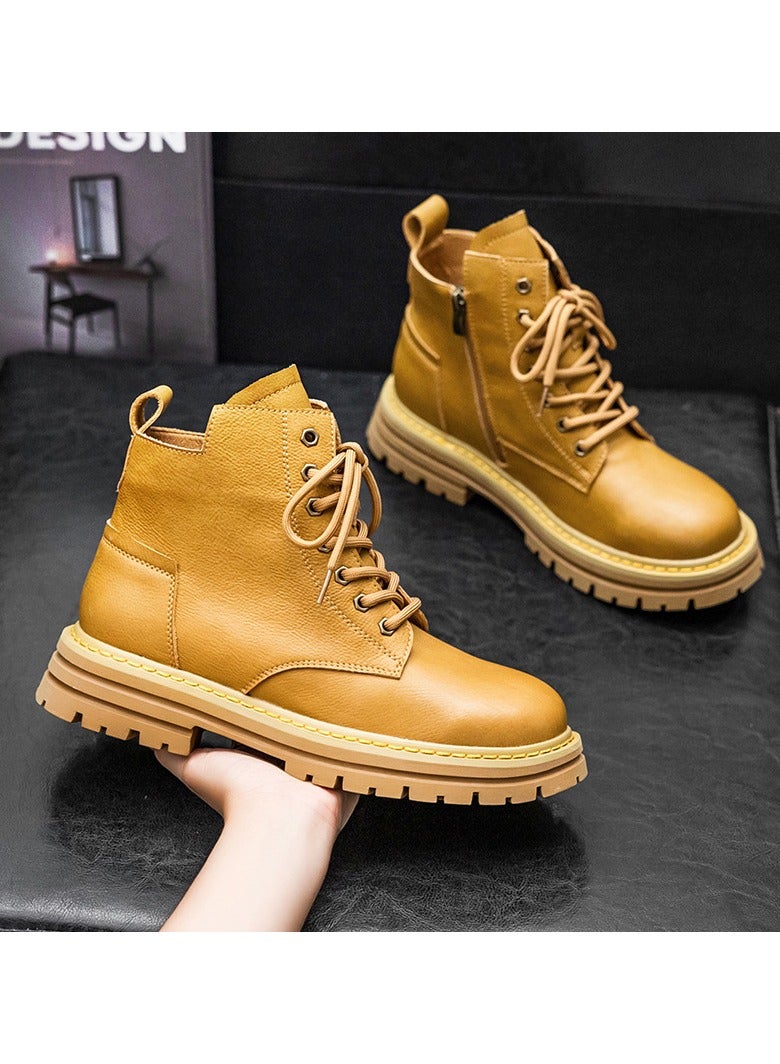 Warrior New Fashion Street Trend Martin Boots  - Image 3