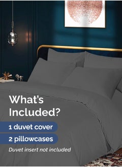Siesta Zen Siesta Zen Microfiber Duvet Cover Set – Ultra Soft, Wrinkle-Resistant, Breathable & Lightweight –  Button Closure – Machine Washable Bedding Set (1 Cover + 2 Pillowcases)  - Image 3