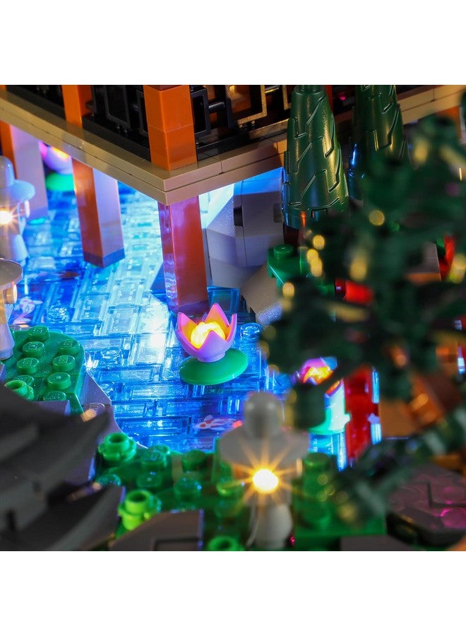 BRIKSMAX LED Lighting kit for Lego Tranquil Garden（Upgraded Version）- Compatible with Lego Icons 10315 Building Blocks Model- Not Include Lego Set - Image 4