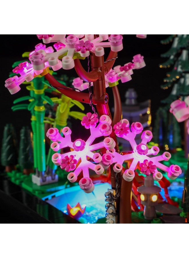 BRIKSMAX LED Lighting kit for Lego Tranquil Garden（Upgraded Version）- Compatible with Lego Icons 10315 Building Blocks Model- Not Include Lego Set - Image 5