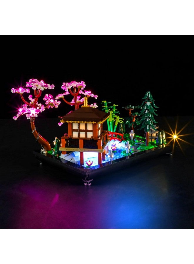 BRIKSMAX LED Lighting kit for Lego Tranquil Garden（Upgraded Version）- Compatible with Lego Icons 10315 Building Blocks Model- Not Include Lego Set - Image 1