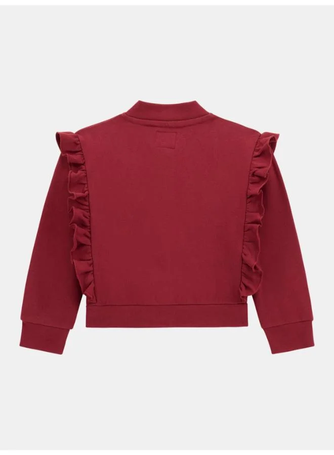 GUESS Kids Graphic Crew Neck Sweatshirt