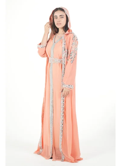 AL BENT AL SHARQIEH embroidered kaftan dress jalabia